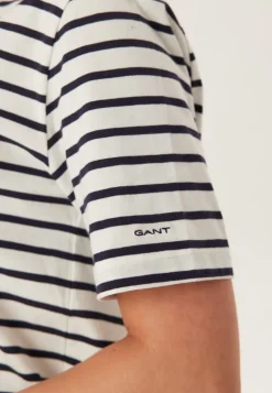 Stripe Boatneck ss T-shirt