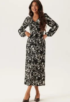 Structure Button Midi Dress