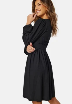 Structure Button Short Dress
