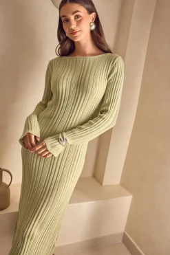 Structure Knitted Dress