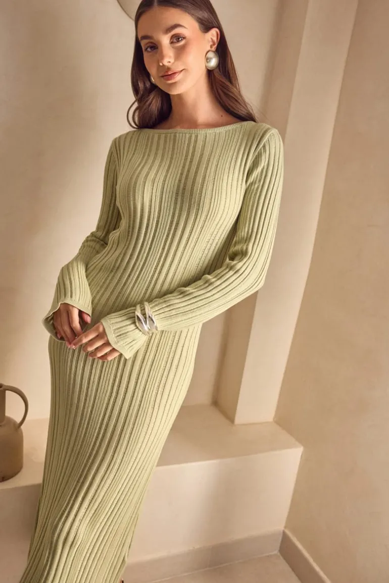 Structure Knitted Dress