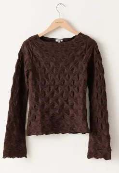 Structure Long Sleeve Top