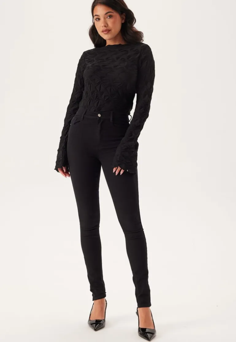 Structure Long Sleeve Top