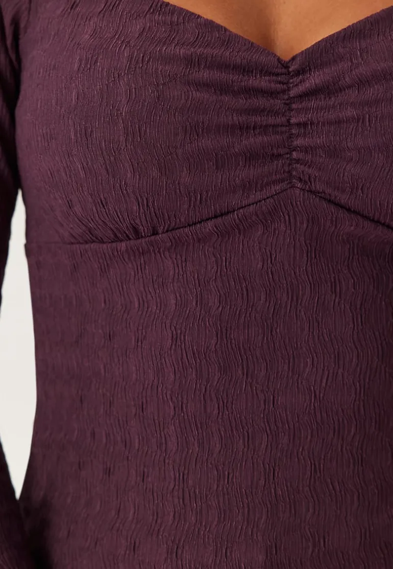 Structure Sweetheart Top