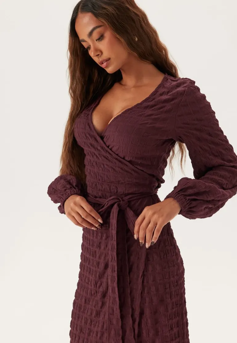 Structure Wrap Dress