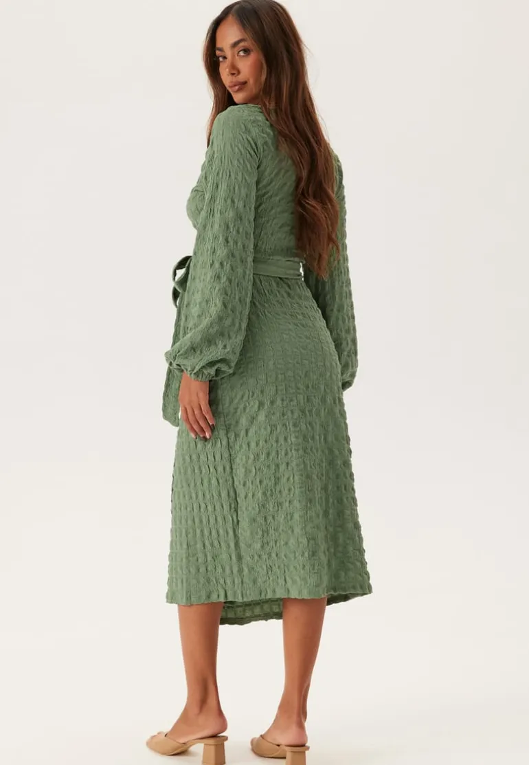 Structure Wrap Dress