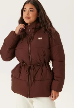 Tjw Hooded Midi Puffer Jacket
