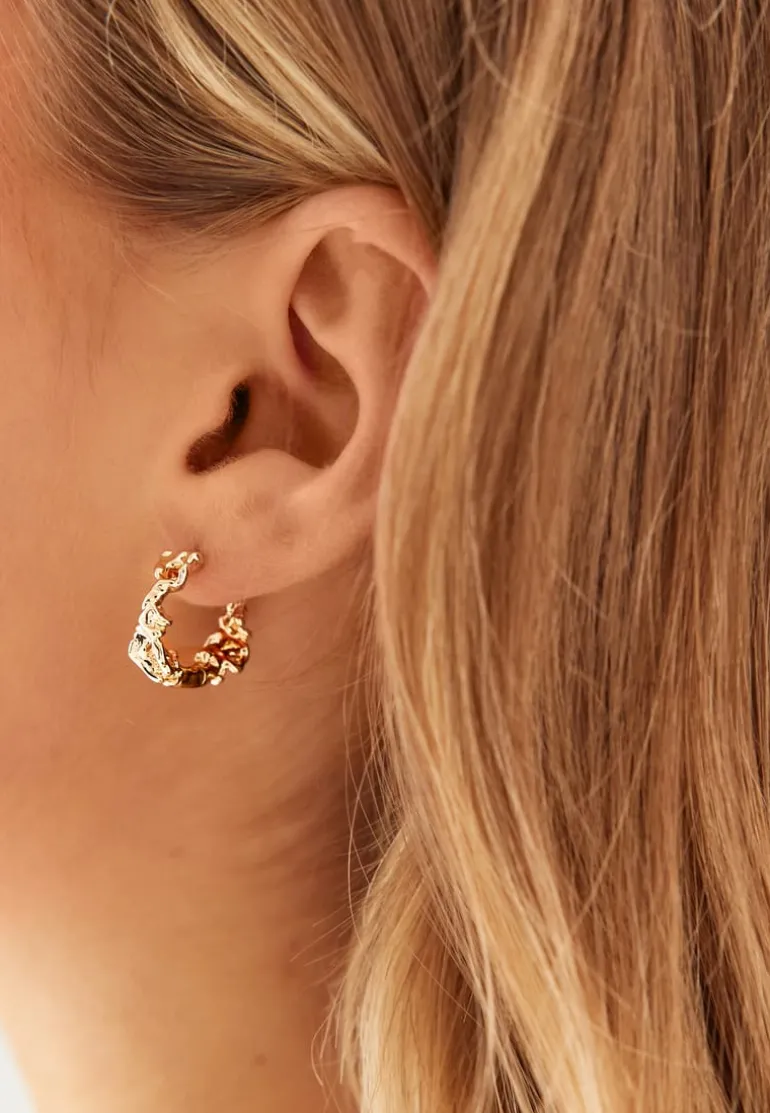 Trust Earrings Gold-plated