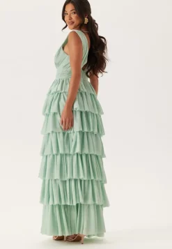 Tulle Frill Gown
