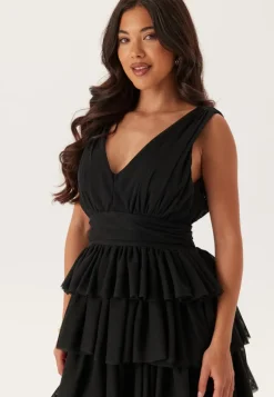 Tulle Frill Gown