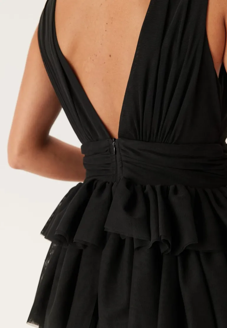 Tulle Frill Gown