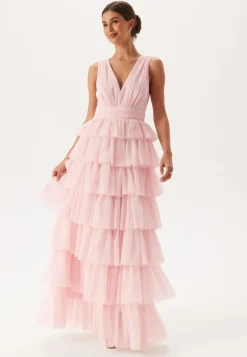 Tulle Frill Gown