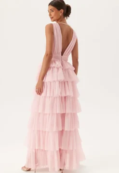 Tulle Frill Gown