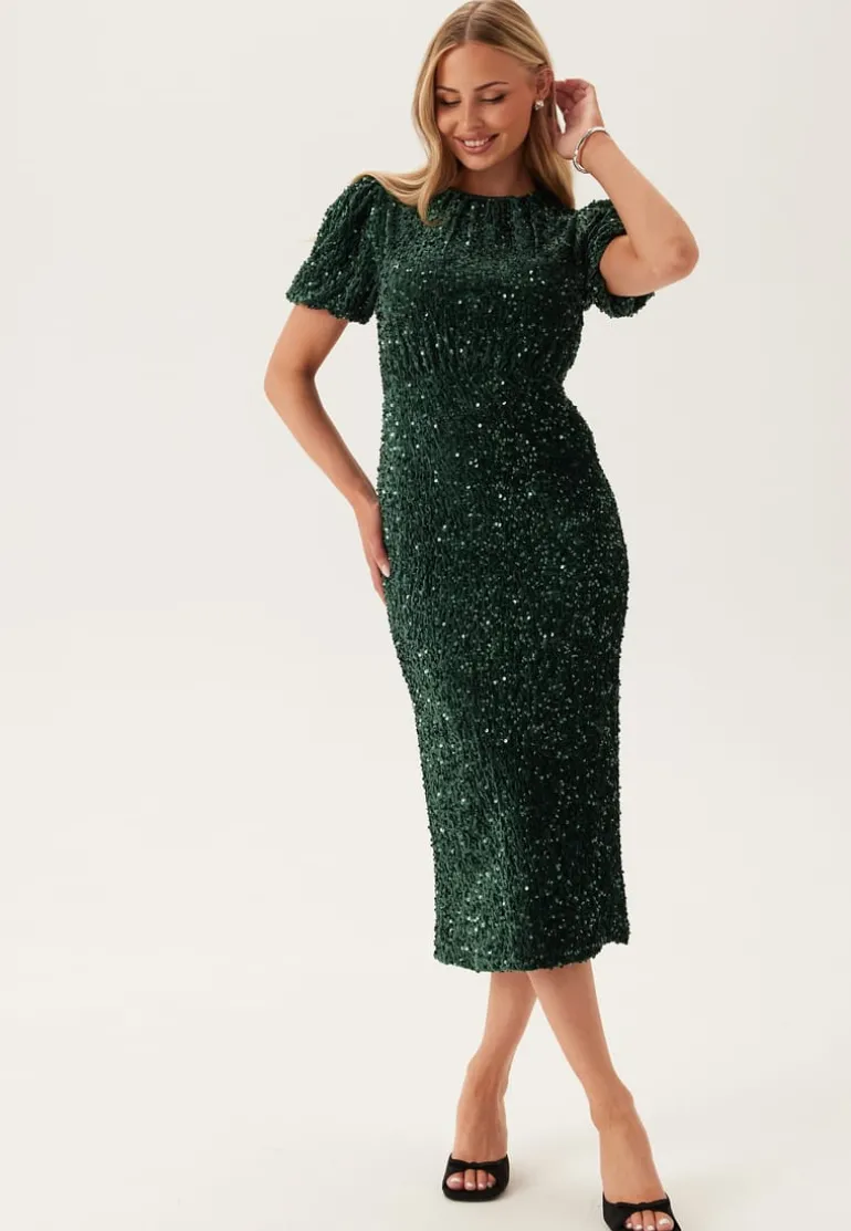 Vibelieve S/S SEQUINS DRESS SE