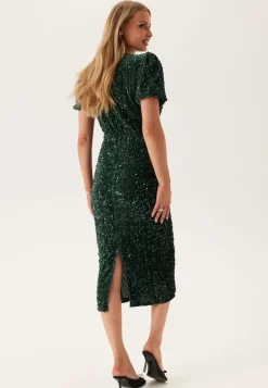 Vibelieve S/S SEQUINS DRESS SE