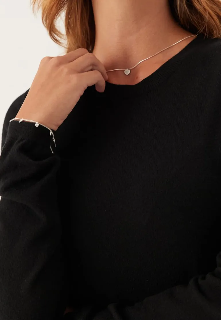 Vicomfy A-line O-neck Knit Dre