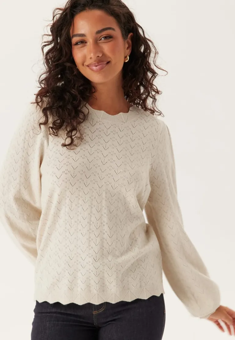 Viemi O-neck L/S KNIT TOP KNIT