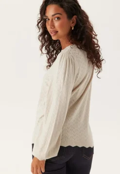 Viemi O-neck L/S KNIT TOP KNIT