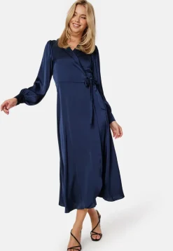Vienna Ravenna L/S Ankle Wrap Dress