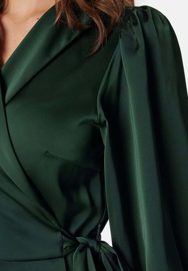 Vienna Ravenna L/S Ankle Wrap Dress
