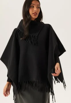 Vifjolira High Neck Poncho