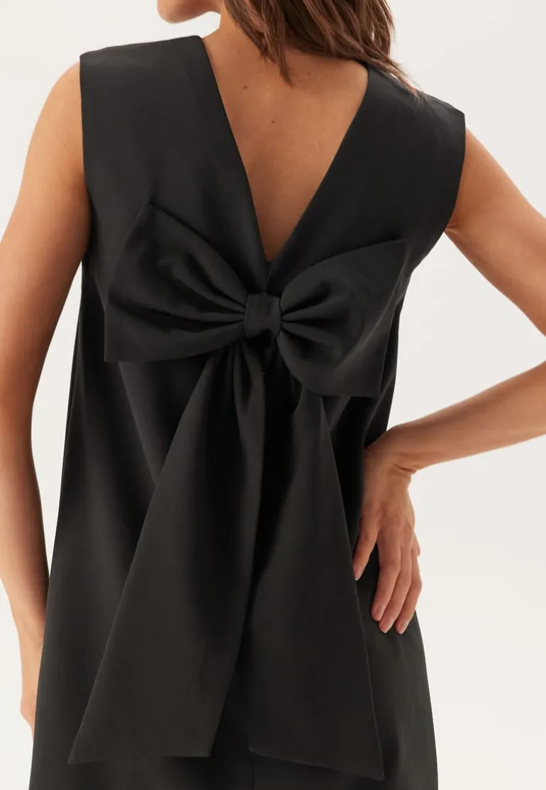 Vigery O-neck S/L SHORT DRESS