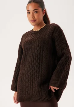 Vikaia L/S OVERSIZE CABLE KNIT
