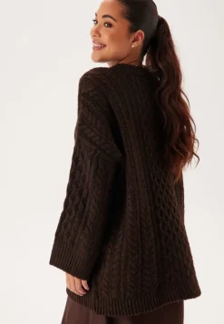 Vikaia L/S OVERSIZE CABLE KNIT