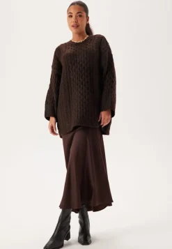Vikaia L/S OVERSIZE CABLE KNIT