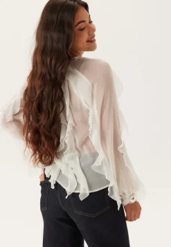 Vimitalla V-neck L/S FLOUNCE S