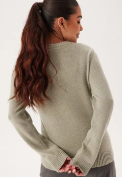 Viril O-neck L/S Knit Top