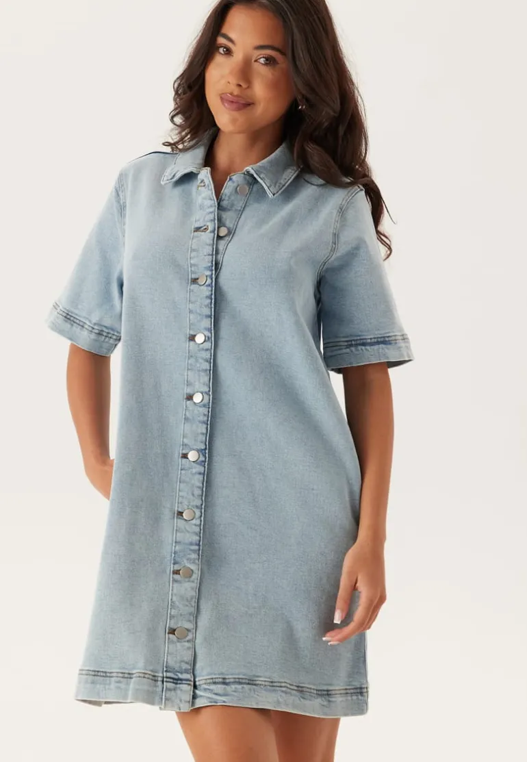 Visol 2/4 SLEEVE BUTTON DRESS