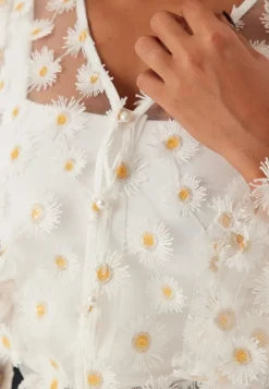 Visola L/S FLOWER TOP FLOWER T