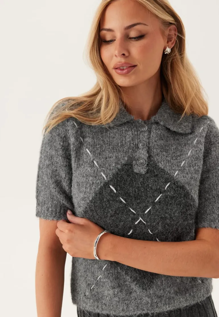 Vmbliss 2/4 POLONECK PULLOVER