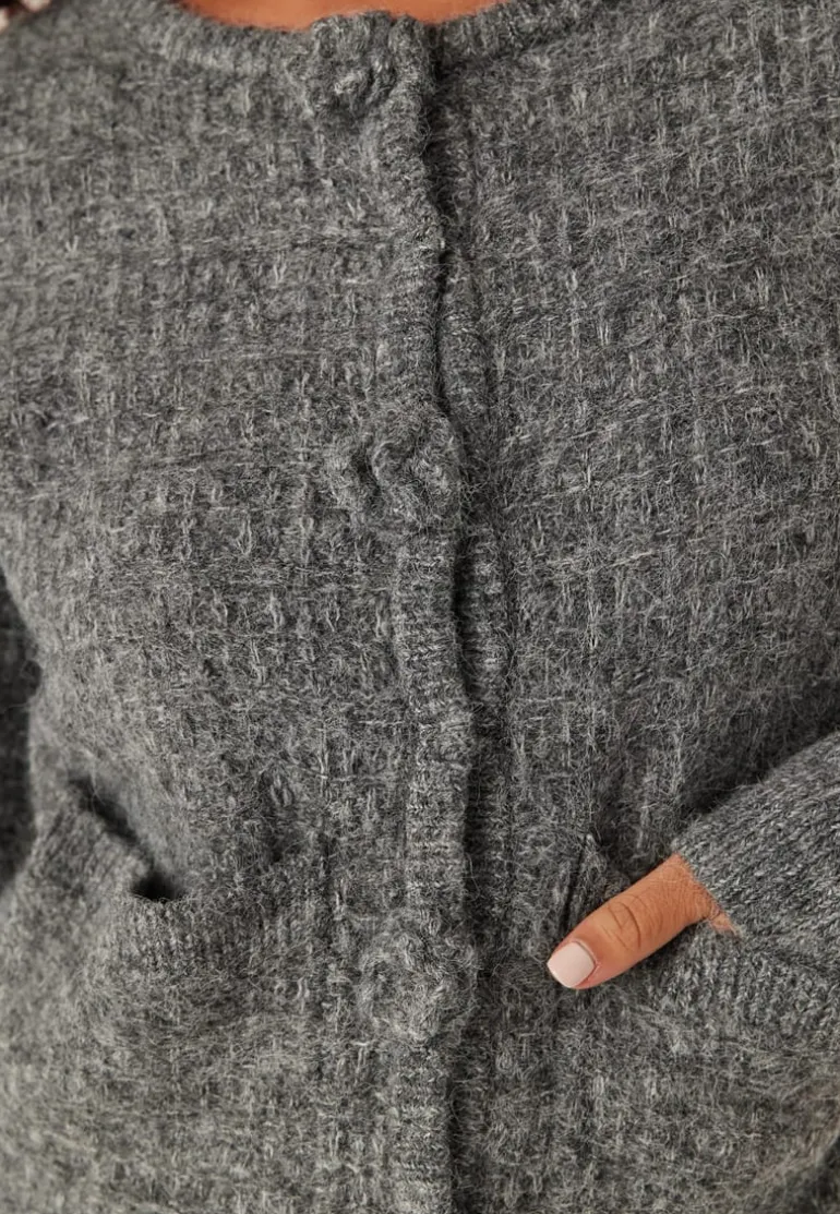 Vmblossom Ls O-neck Cardigan