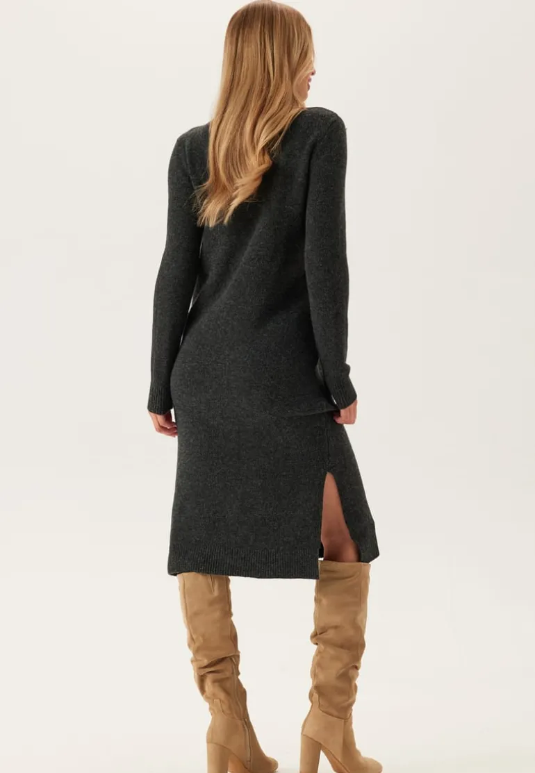 Vmboom Ls Rollneck Dress