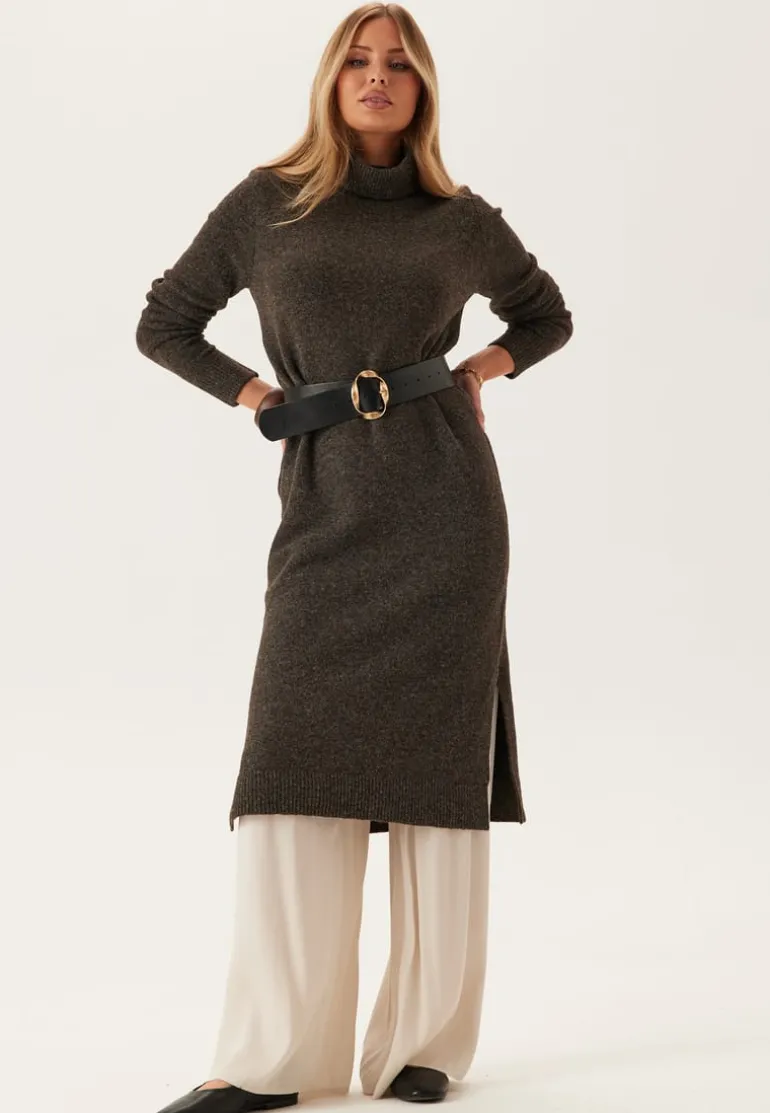 Vmboom Ls Rollneck Dress