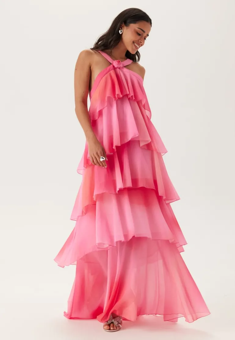 Vmfelicia Sl Ruffle Maxi Dress