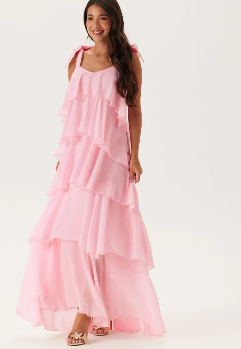 Vmfelicia Tiestrap Ruffle Maxi