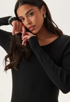 Vmgizelle Ls O-neck Blk Dress
