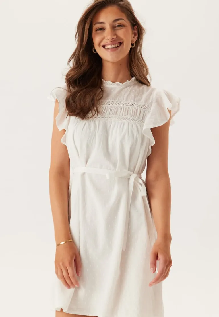 Vmtrine Sl Short Lace Dress