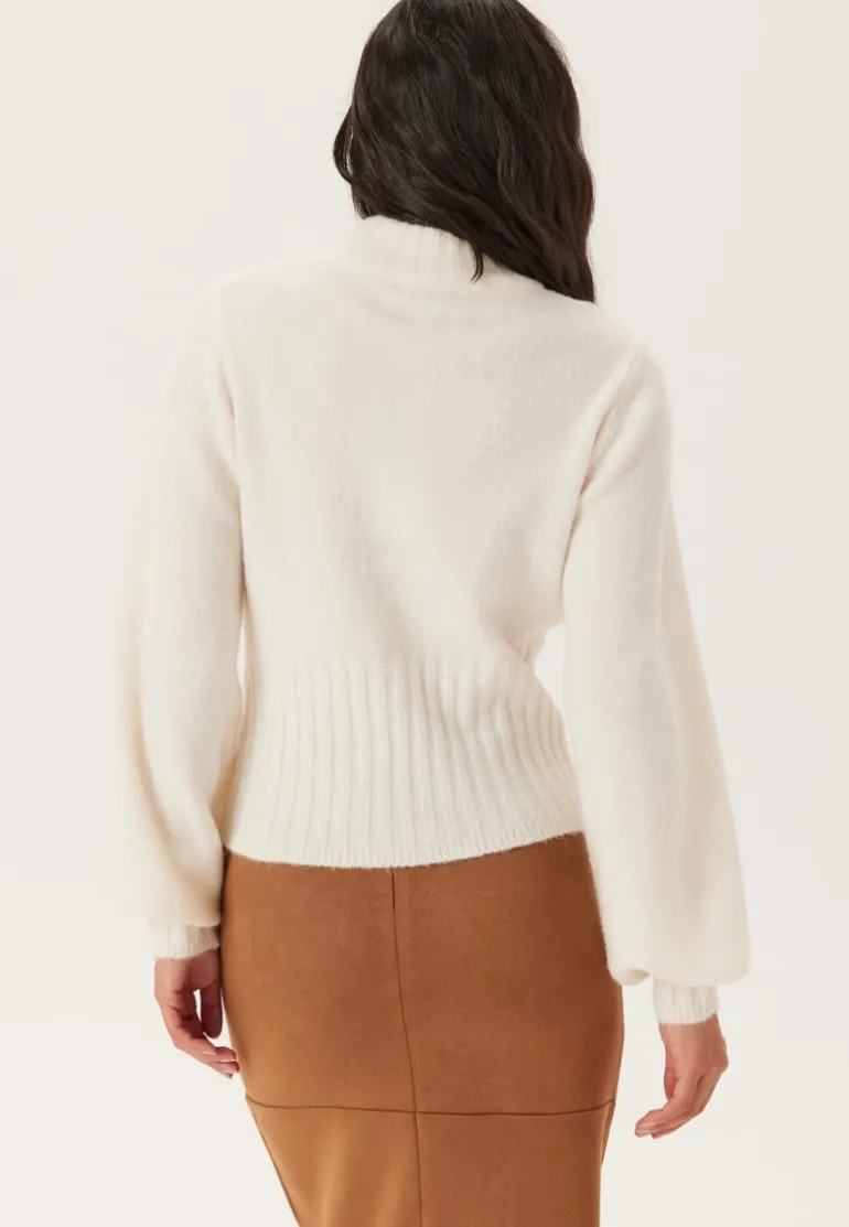 Volume Sleeve Knitted Sweater