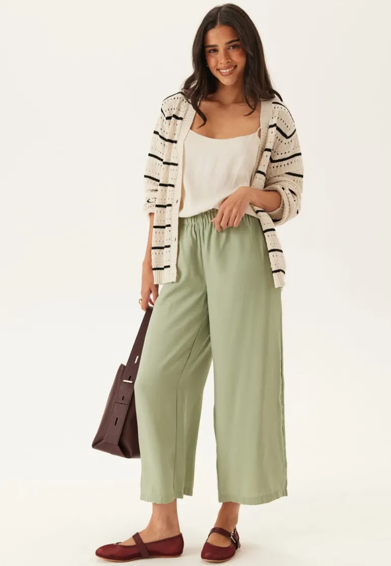Wide Ankle Modal Trousers