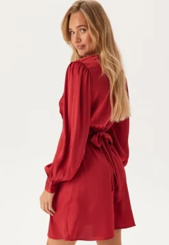 Wrap L/S Dress