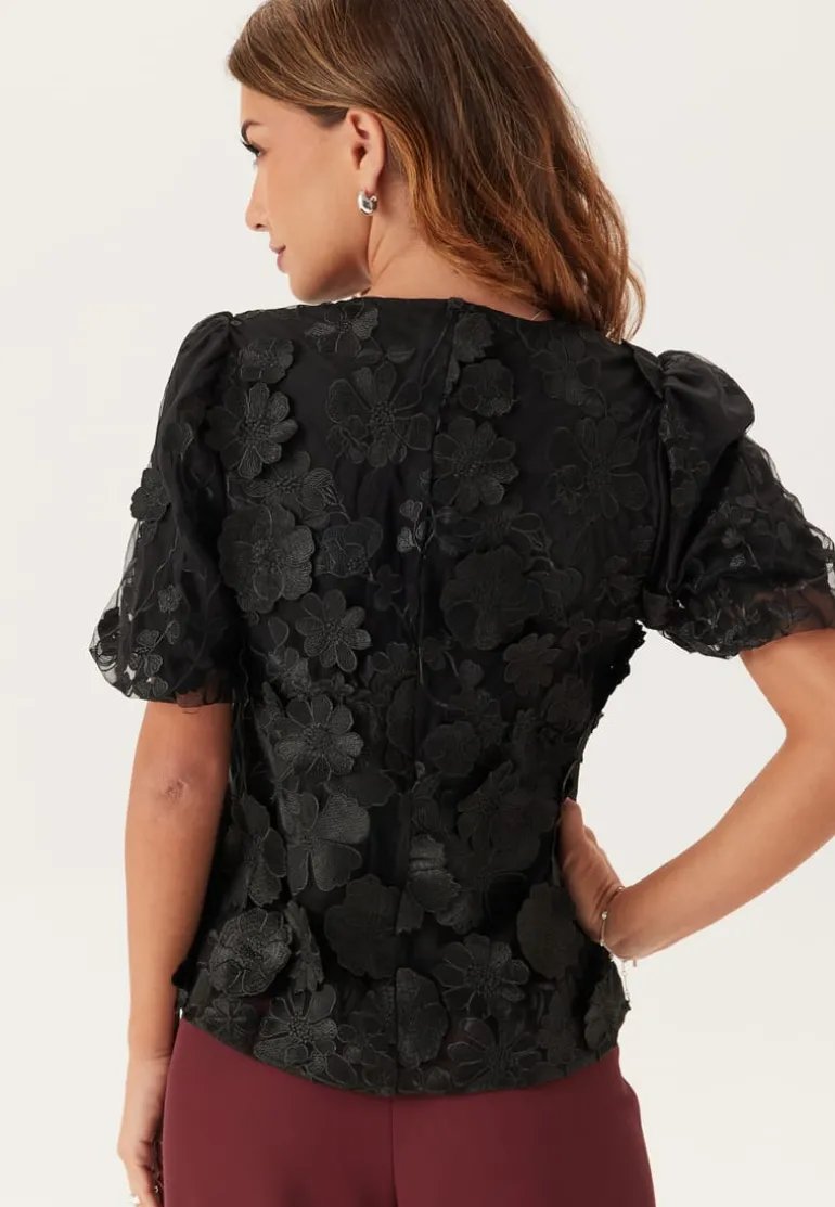 Yasflowering Ss V-neck Top