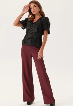 Yasflowering Ss V-neck Top