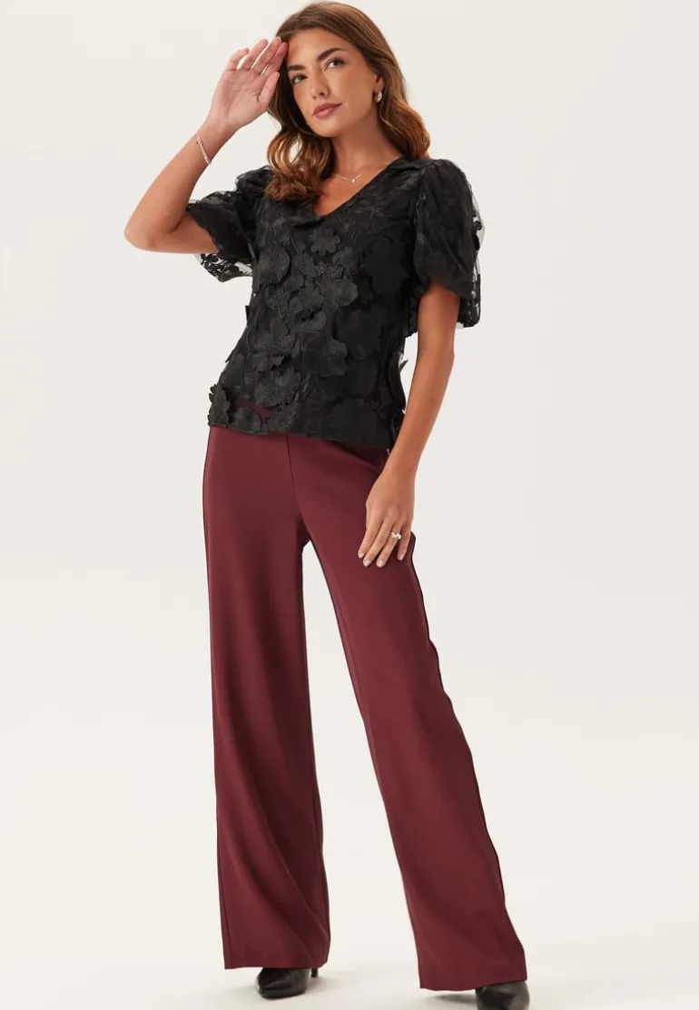 Yasflowering Ss V-neck Top